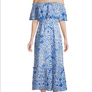Tommy Bahama off the shoulder maxi